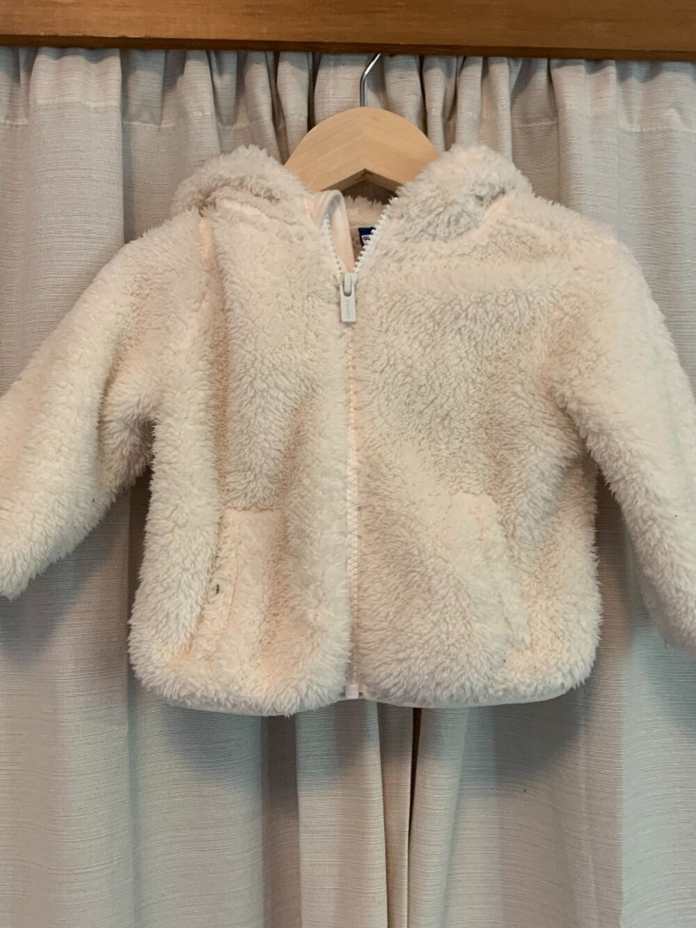 Fuzzy Bear Ears Coat